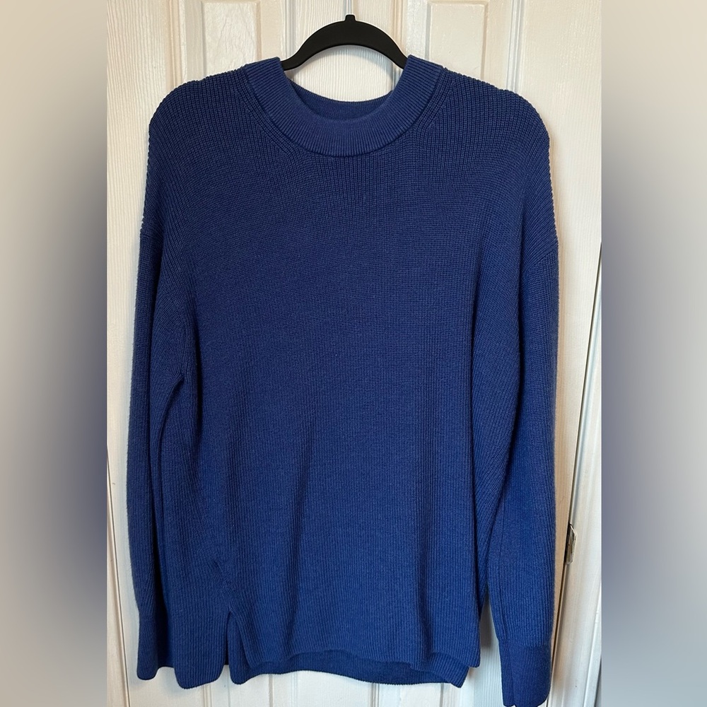 Lululemon Merino Wool-Blend Ribbed Crewneck Sweater